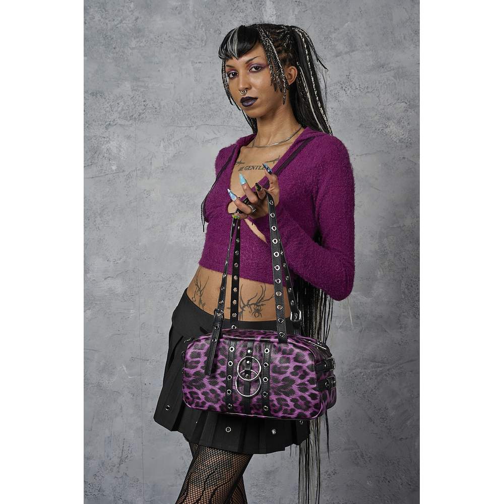 Banned - Hexy Glam Handbag - Purple